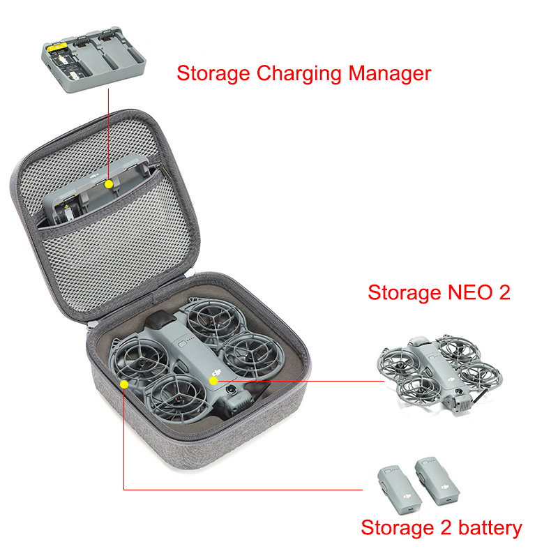 Box for DJI Neo 2 RC N3 Drone  - Rc Helicopter Bag review and price