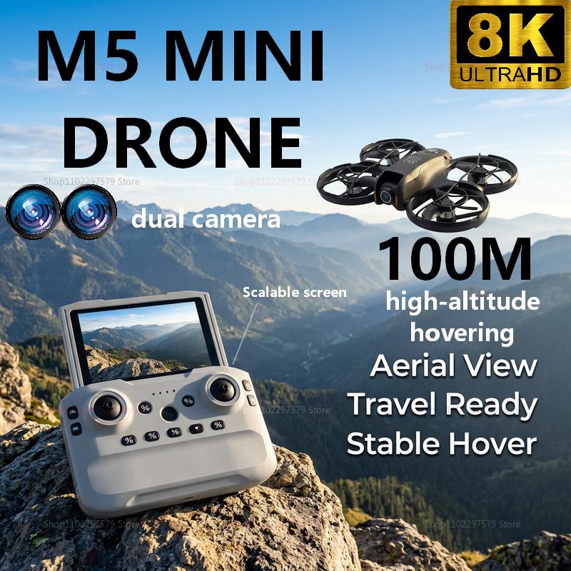 2026 New M5 Mini Drone 8K HD C - Rc Helicopter Gyro review and price