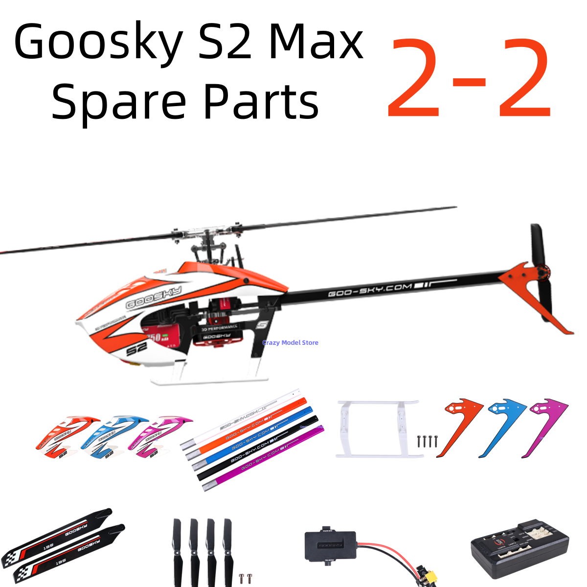 In Stock Goosky S2 Max BE A LE - Rc Helicopter Bag review and price